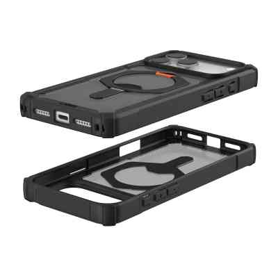 Чехол для мобильного телефона UAG iPhone 17 Pro Max Plasma XTE MagSafe Black/Pop Orange (114528114097) Винница