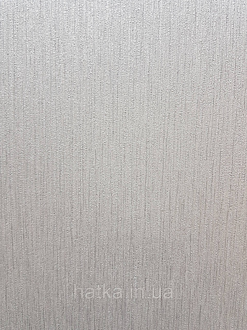 Обои виниловые на флизелиновой основе Rasch Incanto 1.06х10 однотонные тонкая полоска с глянцем серые металлик Киев - изображение 2
