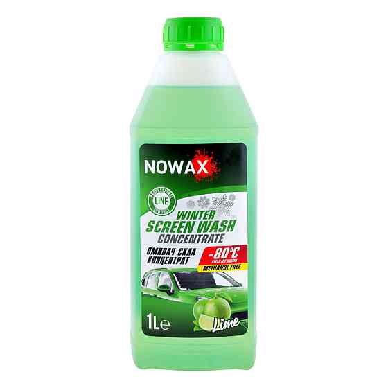 Омивач скла зимовий Nowax концентрат Лайм Winter Screen Wash -80°C 1л Київ