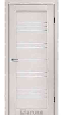 Двери межкомнатные Даруми Версаль дуб ольс стекло сатин Киев