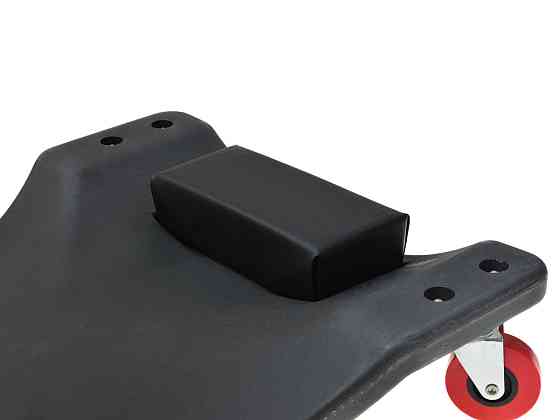 Лежак СТО "GeKo" підкатний пластиковий 91x43x11см чорний Киев