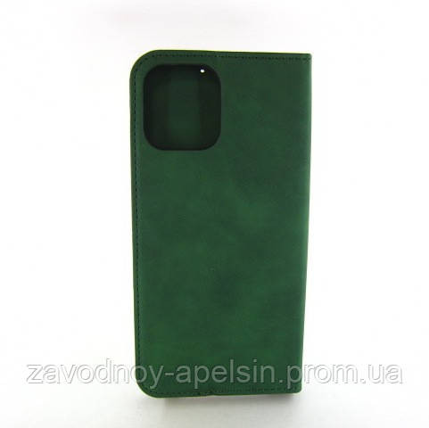 Чехол книжка iPhone 12 Pro Max Premium Case (зеленый) Одеса - фото 2