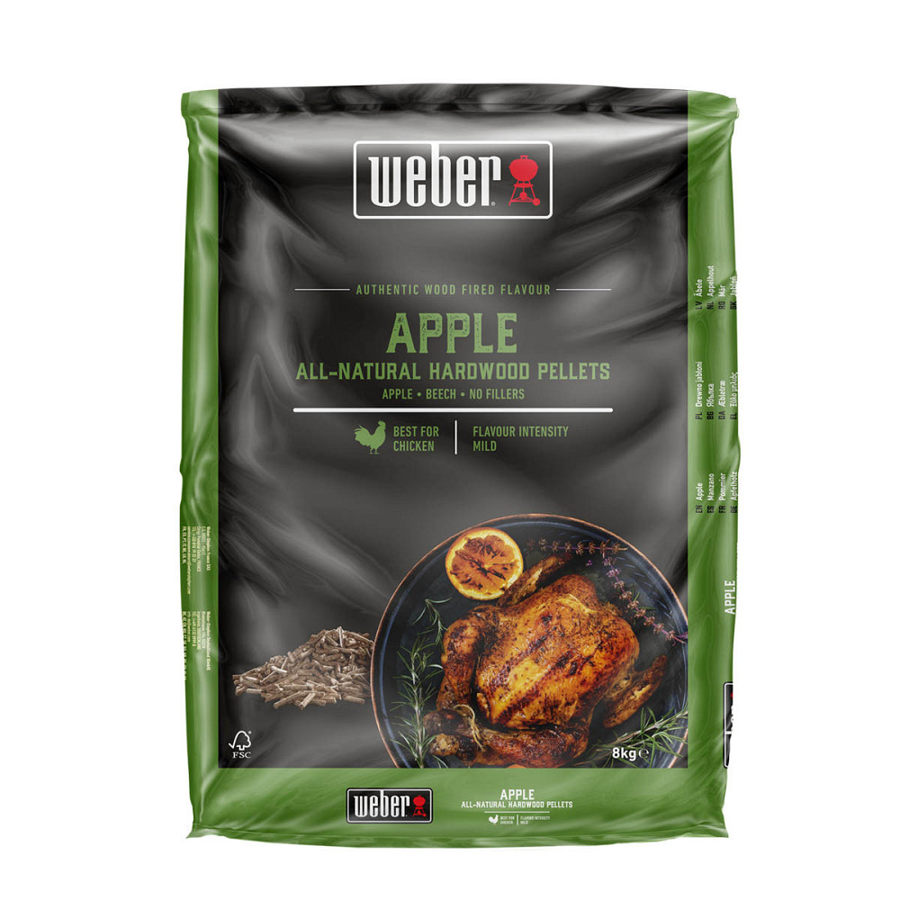Пелети для гриля Weber FSC Apple (Яблуко) 8 кг 3401055 Код: 013073 Ровно - изображение 1
