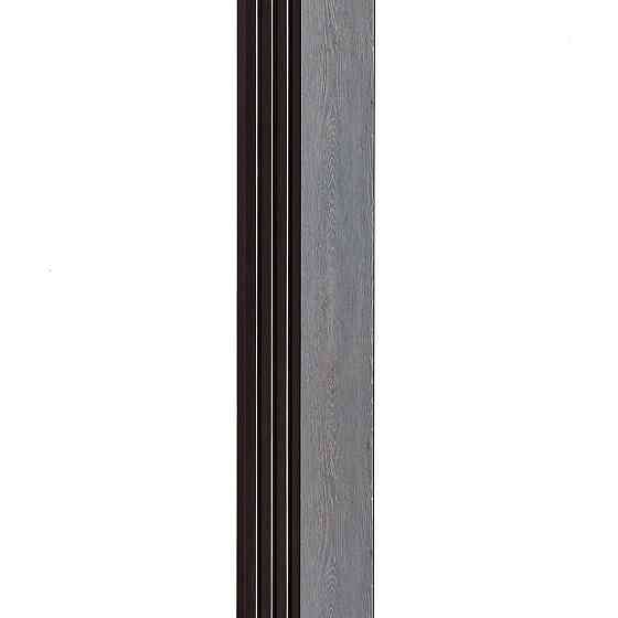Рейка декоративная PS 2900х160х11мм Серое дерево с черным SW-00002149- Днепр
