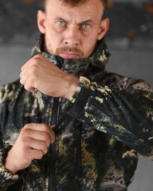 Тактический маскировочный  костюм софтшел SoftShell  permanent НП5039 Одесса - изображение 5