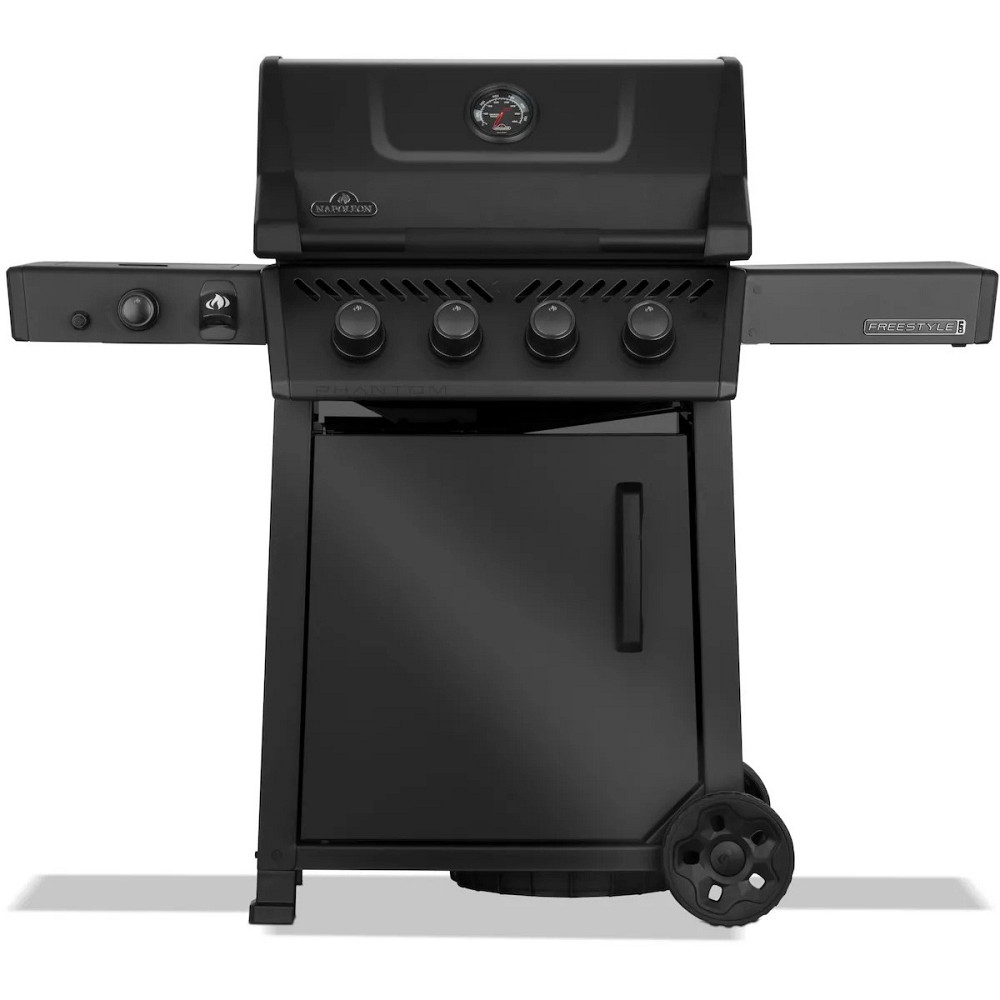 Газовый гриль Napoleon Phantom Freestyle Pro 425 с боковой горелкой SIZZLE ZONE и дверцей, черный мат FP425DSIBPK-1-UA-PHM Код: Ровно - изображение 1