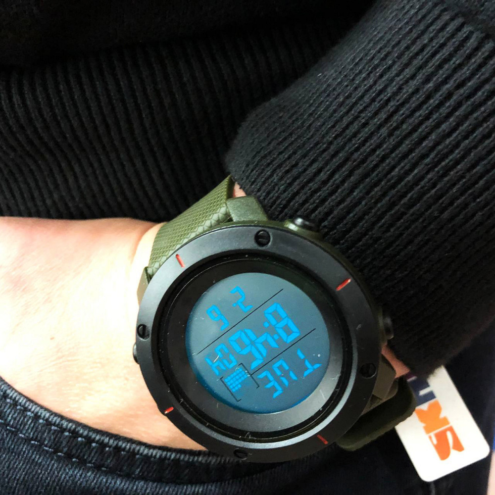 Часы наручнные спортивные SKMEI 1213AG, Оригинальные мужские часы, Армейские MR-215 часы топ Киев - изображение 3