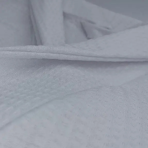 Вафельный женский халат Кимоно YouStar 100% хлопок размер L (52-54) 200 г/м2 (Белый) Сумы - изображение 5