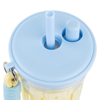 Пляшка для води Kite 650 мл, жовто-блакитний (K25-1219-3) Вінниця - фото 5