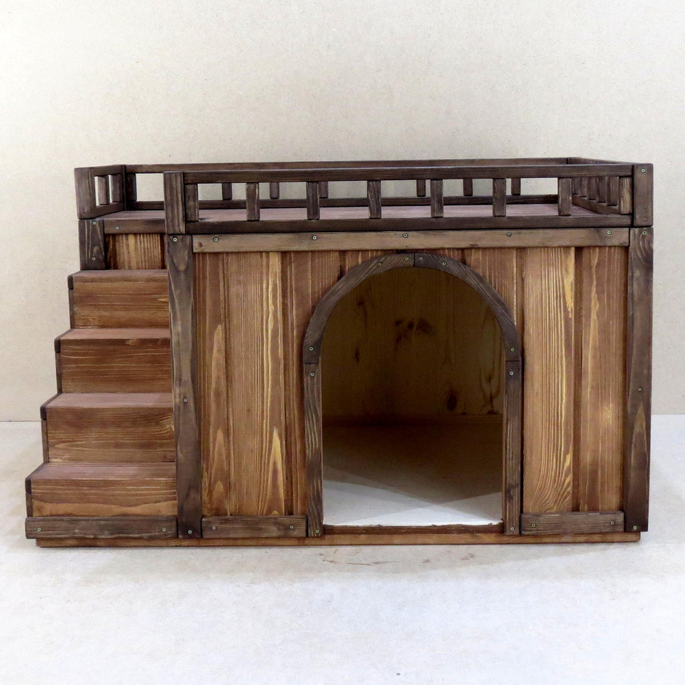 Будка для собаки "Галіко" капучино Миколаїв - фото 6