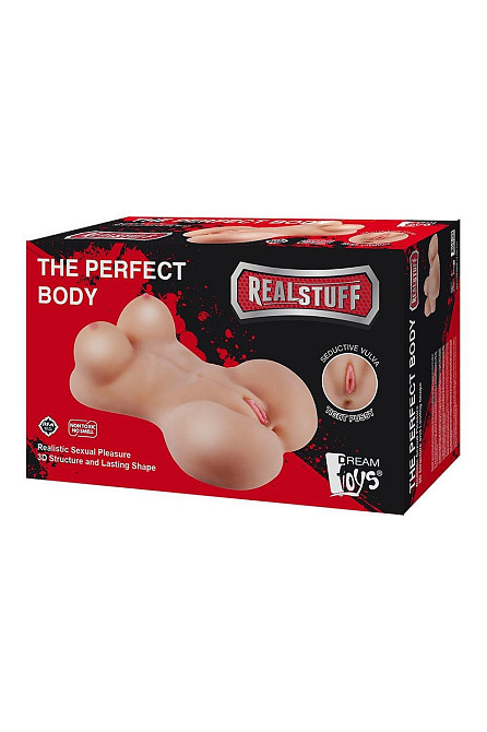Мастурбатор реалістичний Dream Toys Realstuff у вигляді жіночого торсу, 50 см Sex Aura Київ - фото 4