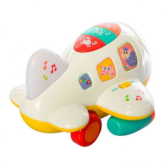 Дитячий музичний літак 6103 з регулюванням гучності Вінниця