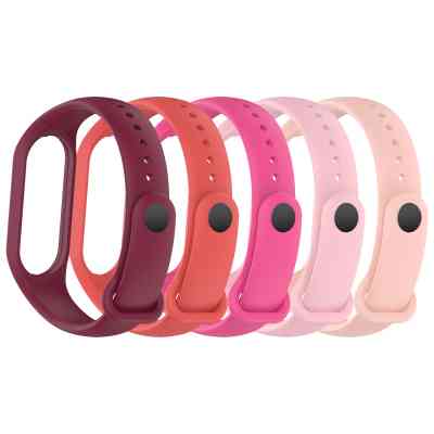 Ремешок для фитнес браслета Armorstandart комплект 5шт Xiaomi Mi Band 7/6/5 New Style Pink Punch (ARM75066) Винница