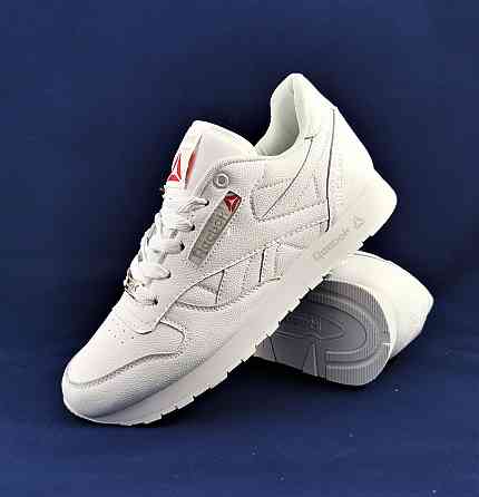 Чоловічі Кросівки Reebok Classic Білі Рибок (розміри: 45) Відео Огляд Дніпро