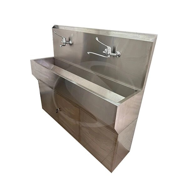 Умивальник ліктьовий на дві секції з тумбою Київ - фото 1