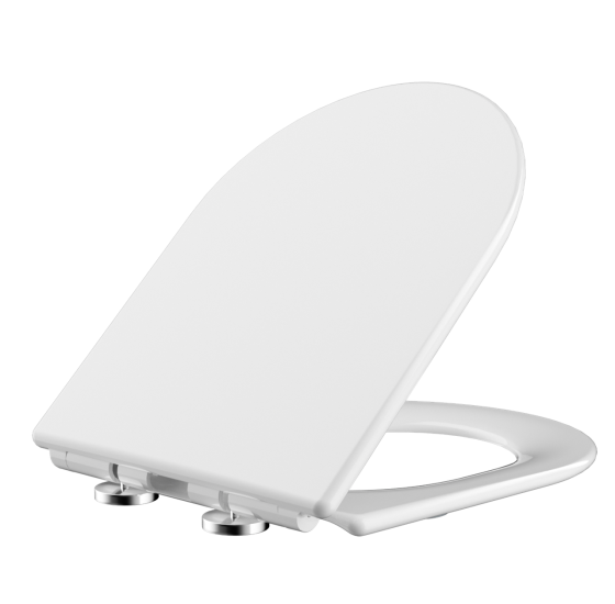Сидіння-кришка для унітазу Mixxus SEAT COVER BEVEL-2003 з мікроліфтом 420х334х36mm   ( MI6691 ) 38243 Харків