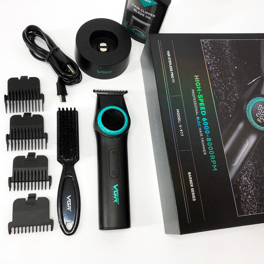 Машинка для стрижки окантовки VGR, Машинка для стрижки на акумуляторі акумуляторна MC-94 Івано-Франківськ - фото 7