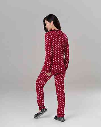 Женский комплект Интерлок - Котики - Family look мама/дочка Nicoletta 96779 S Киев