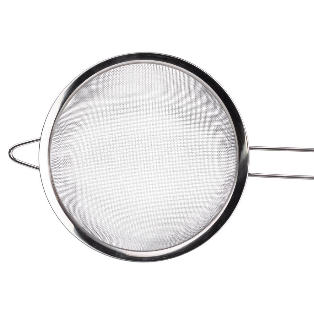 Дуршлаг с ручкой 20 см из нержавеющей стали Киев - изображение 4