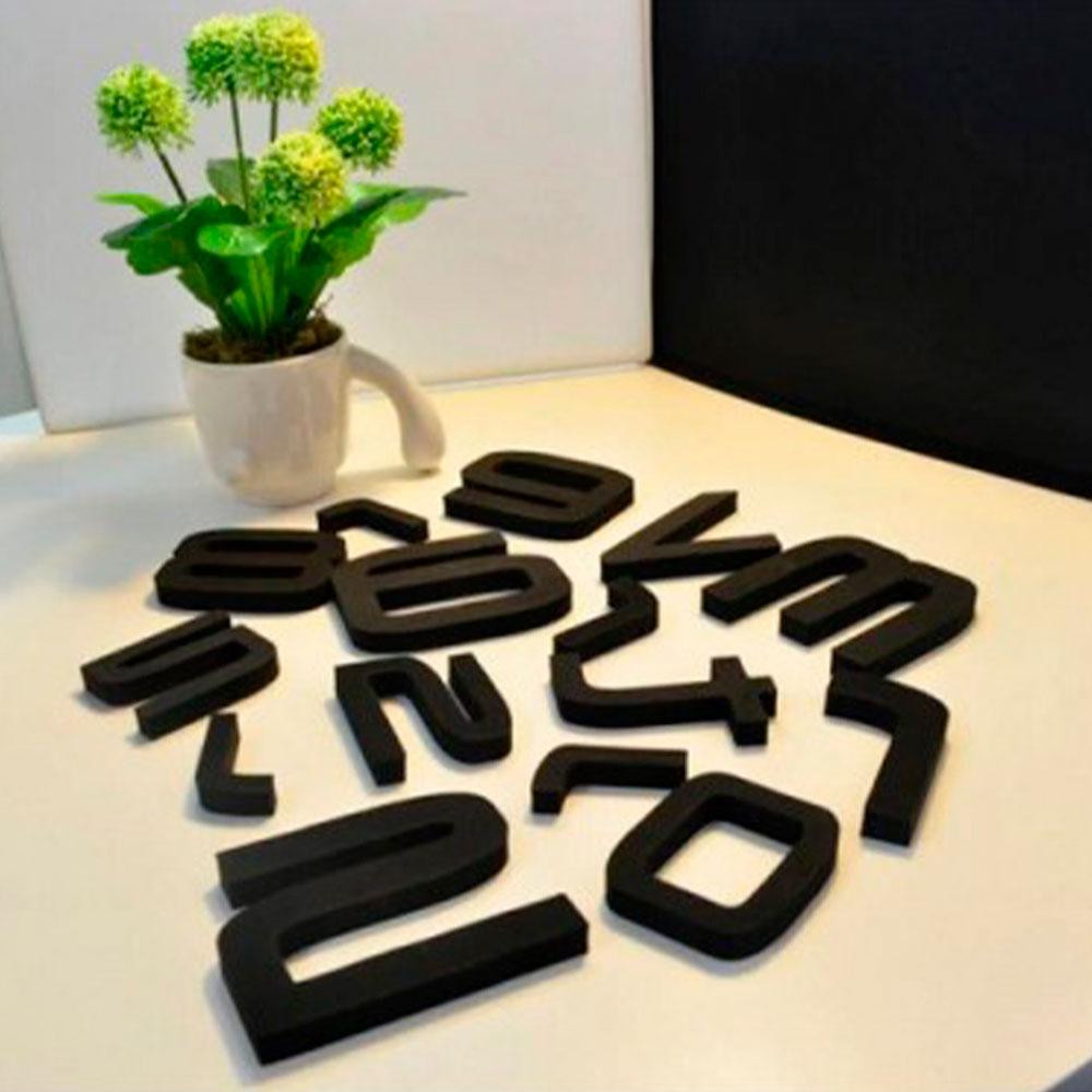 Большие настенные 3Д часы DIY Clock 60-90 см с цифрами SBR Киев - изображение 4