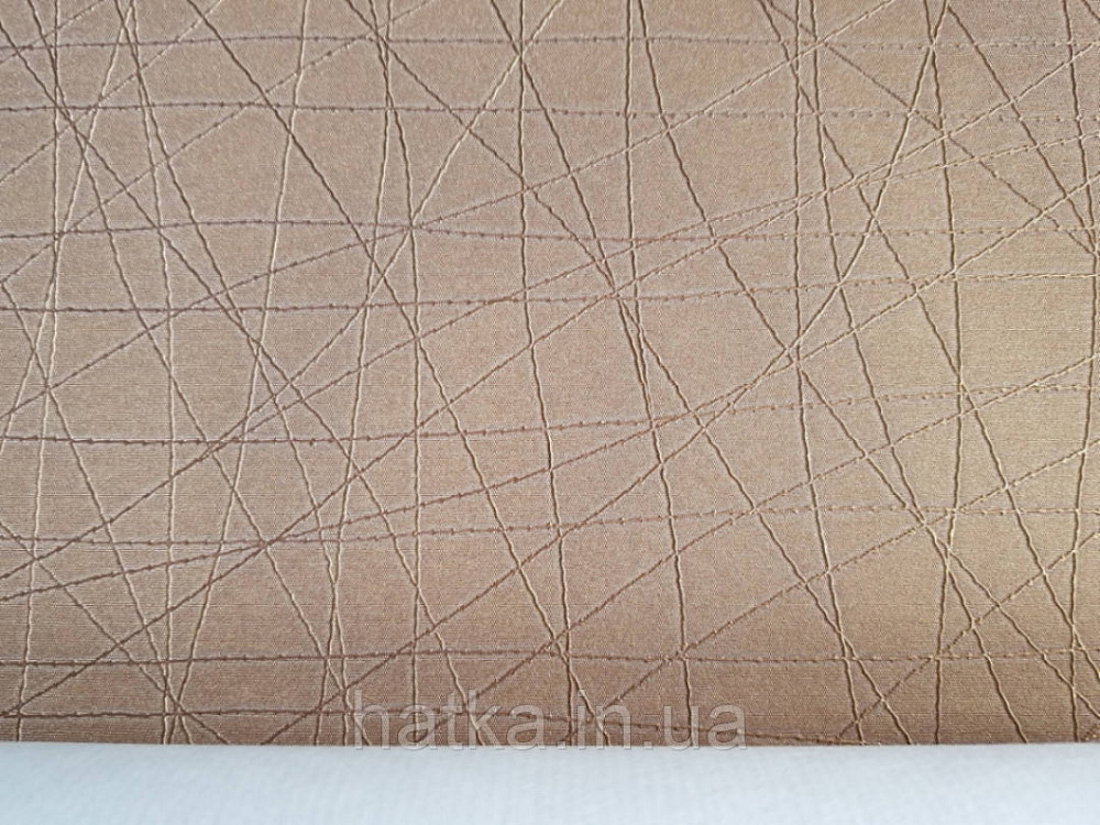 Шпалери вінілові на флізелін Sirpi Alta gamma Sempre 3 абстракція смужка павутинка золотом на теракотовому Київ - фото 3