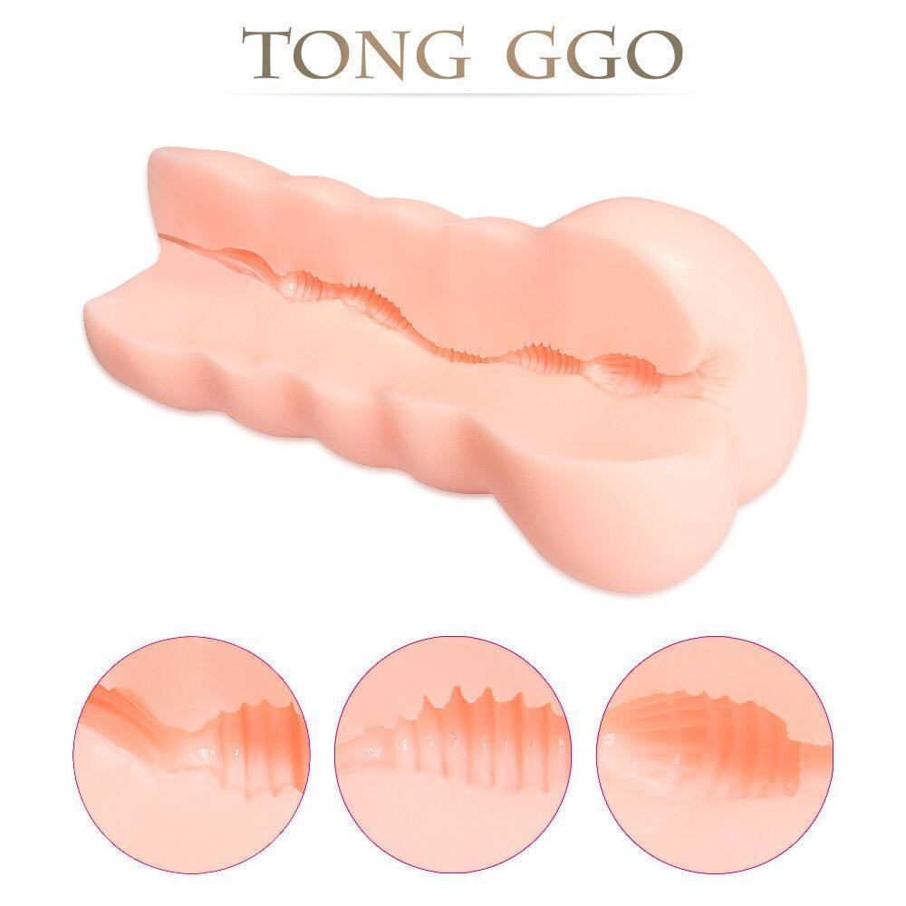 Мастурбатор-попка Kokos Tong-ggo, пружний, ненаскрізний Sex Aura Київ - фото 7