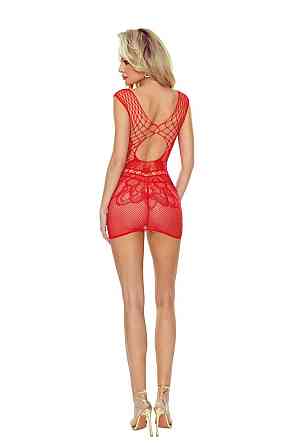 Бодистокінг Passion BS111 One Size, red Sex Aura Київ