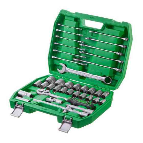 Набір інструментів INTERTOOL ET-6038SP Cr-V 1/2" 38од. Коломия