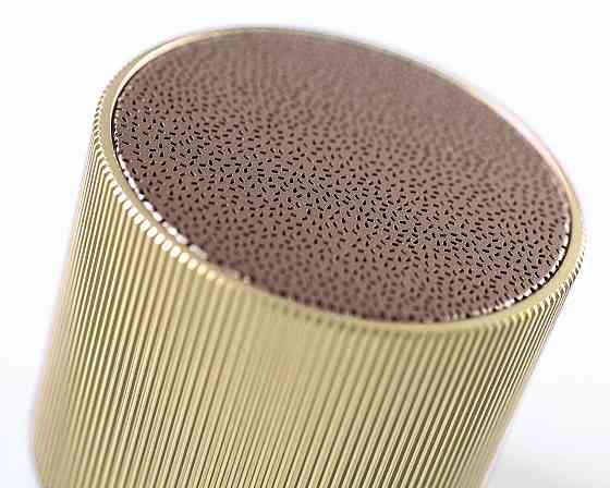 Портативний динамік Lexon Fine Speaker світле золото Рівне