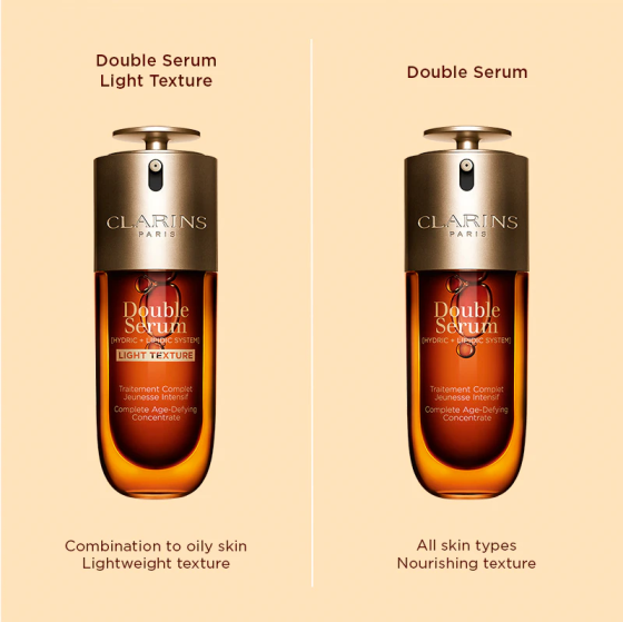 Двойная сыворотка для лица Clarins Double Serum Light Texture Славянск