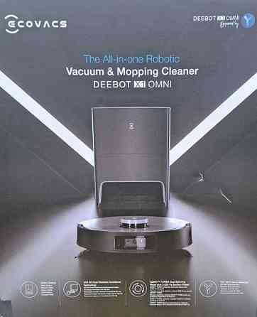 Ecovacs Deebot X1 Omni Ozmo миючий робот пилосос зі станцією самоочистки Харків