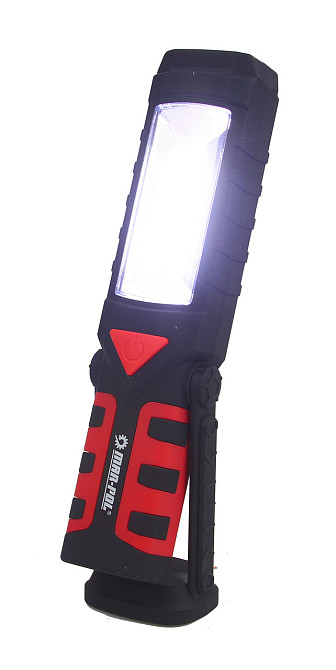 Ліхтарик багатофункційний LED 240 lm з опцією PowerBank червоно-чорний Київ - фото 9