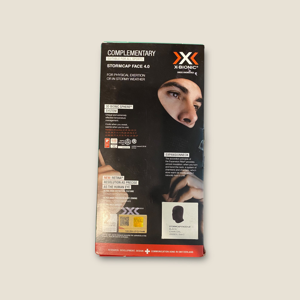 Балаклава X-bionic Stormcap face 4.0 чорний 2 (р) Запоріжжя - фото 3