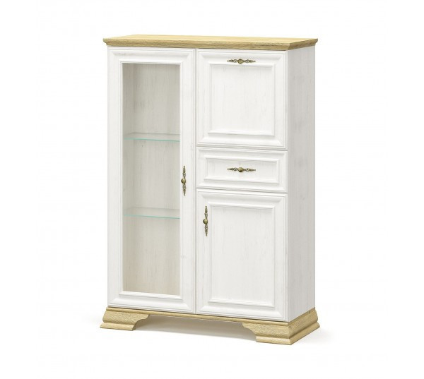 Бар 1В2Д1Ш Ирис (93.4х39х133 см) Мебель Сервис - Андерсон пайн / Дуб золотой Львов - изображение 1