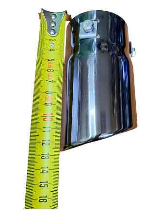 Насадка на глушник НГ-0008 BK d-65х110мм нержавіюча сталь Вінниця