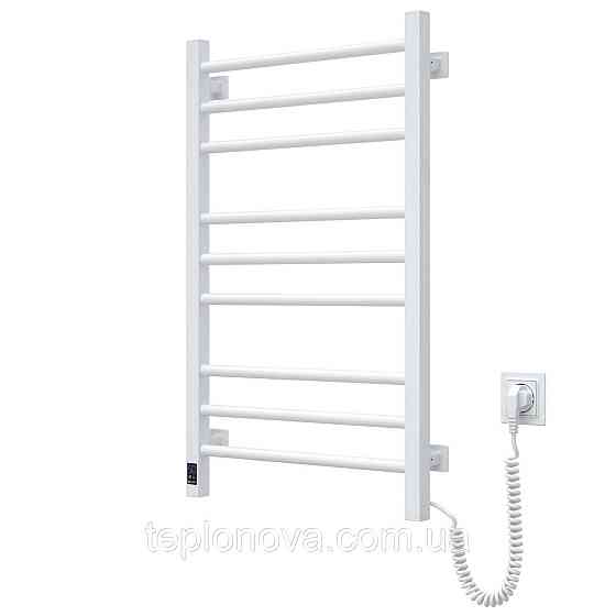 Полотенцесушитель Классик Квадро 500х800 Sensor правый с таймером, белый Черновцы