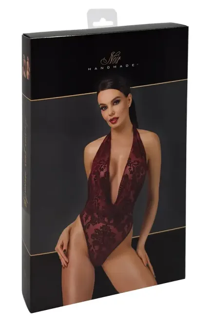 Боді Noir Handmade F386 Kink Royal cascade bodysuit M Львів - фото 9