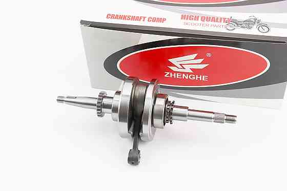Колінвал у зборі (22зуб. на шестерні) Бершадь