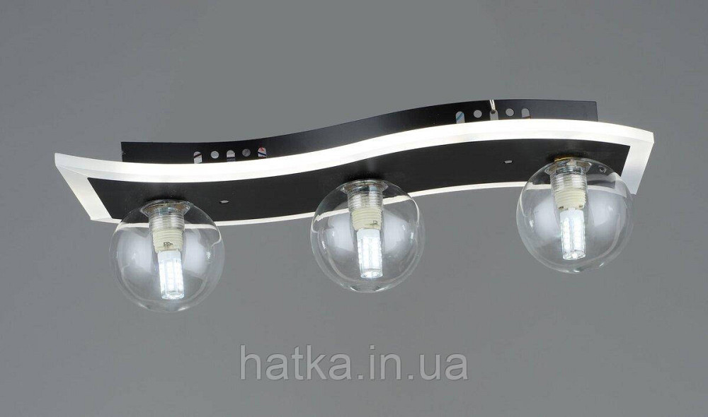 Світлодіодна пристельова люстра Sirius B S2281/3 на 3 плафони Київ - фото 1