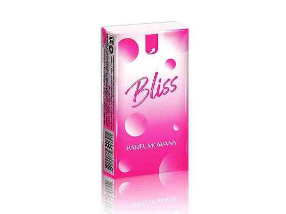 Носовые платки парфюмированные (Рубиновые) (1 блок/10 пач/10хус) ТМ Bliss Киев