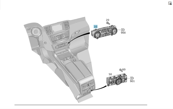 Mercedes-Benz  A1669003317 Блок керування кліматом ML/GLE W166 GL/GLS X166 GLE Coupe C292 Одеса