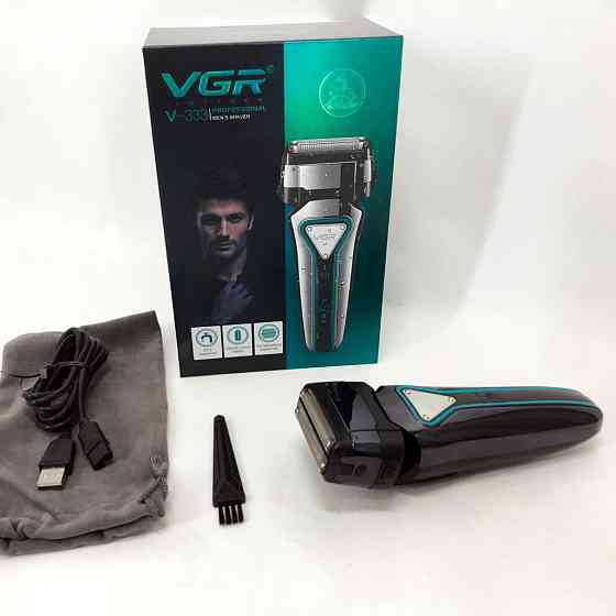 Портативна електробритва для бороди, Акумуляторна бритва для стрижки волосся та бороди AC-86 Івано-Франківськ