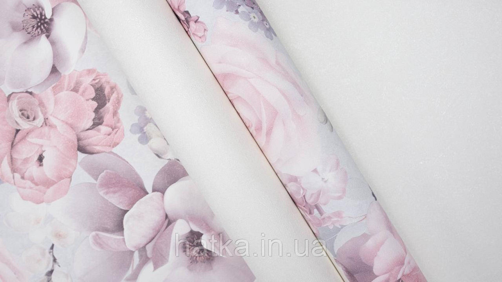 Обои виниловые на флизелине горячего тиснения Sintra Atmosphere цветы розы красные сиреневые голубые 512227 Киев - изображение 8