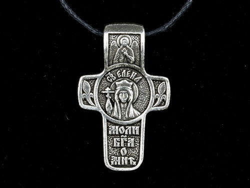 Натільний хрестик іменний Олена Київ - фото 1