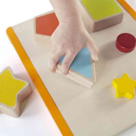 Рамка-вкладиш Guidecraft Manipulatives Фігури (G6733) Харьков