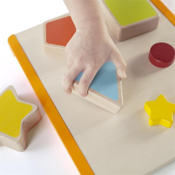 Рамка-вкладиш Guidecraft Manipulatives Фігури (G6733) Харьков - изображение 6