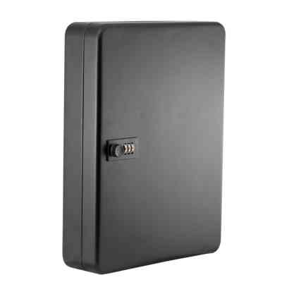 Бокс для ключей Buromax на 57 секции, с брелоками, с кодовым замком, стальной, черный (BM.0412) Винница