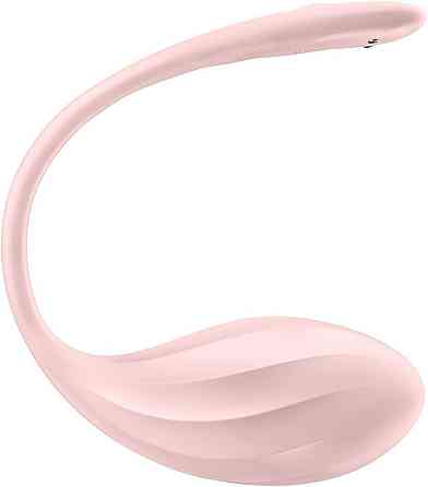 Смарт-віброяйце Satisfyer Ribbed Petal Connect App Rose, керування зі смартфона, пульт ДК Sex Aura Київ