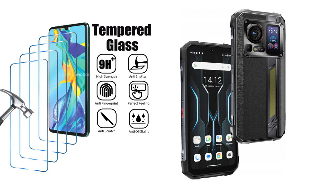 Захисне скло ArmorGlass для Hotwav Hyper 7 Pro – стійке до подряпин та ударів Київ - фото 1