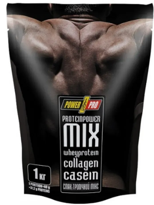 Протеїн сироватковий концентрат та ізолят Power Pro Whey Protein MIX 1000 г кориця Київ - фото 1